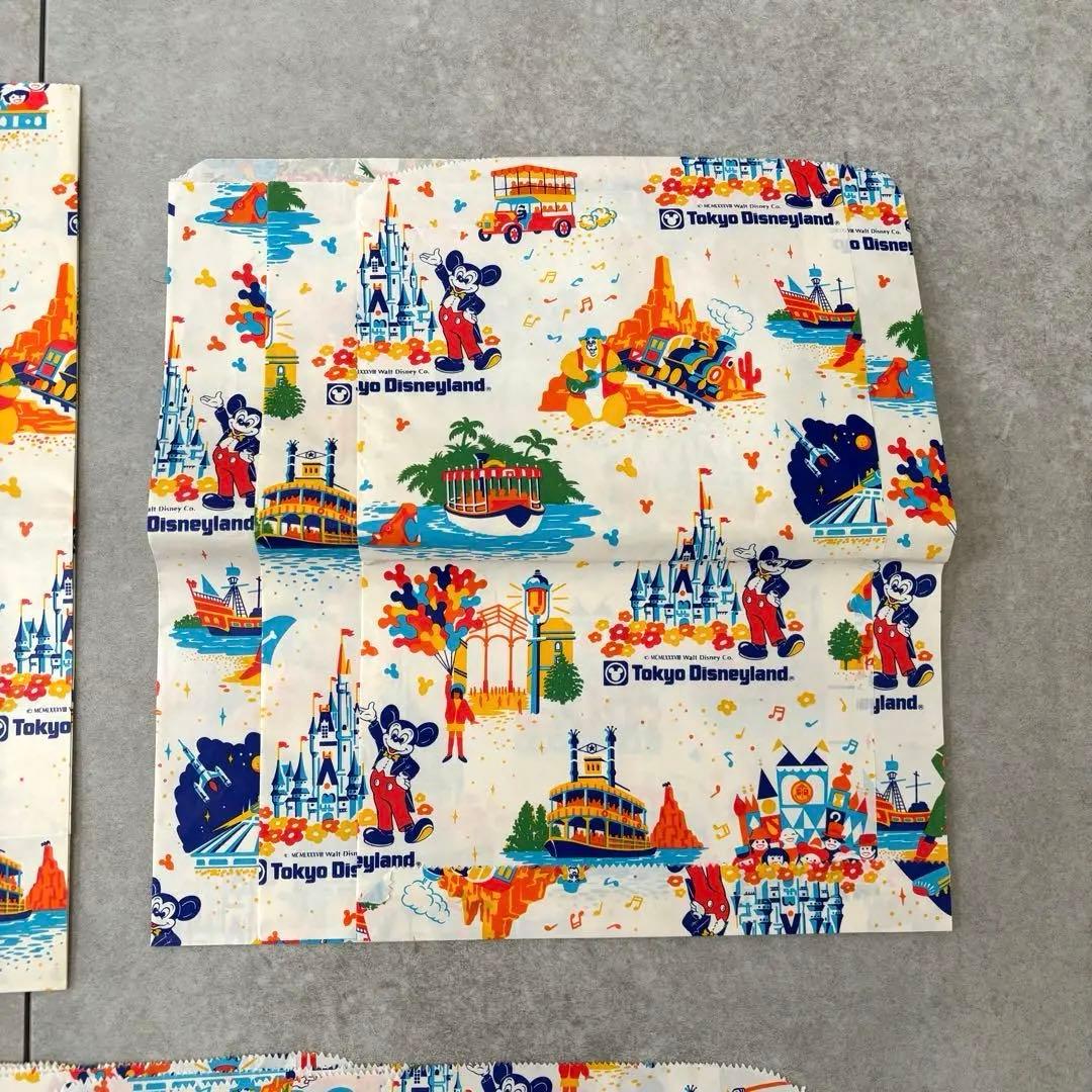 東京ディズニーランド ディズニーリゾート お土産袋 紙袋 90年代 昭和