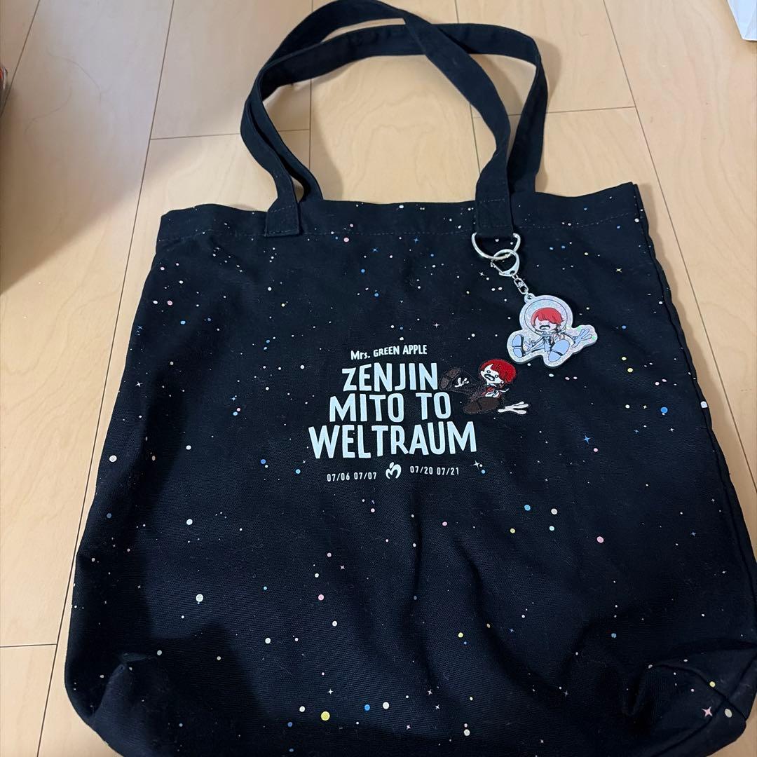Mrs. GREEN APPLE ゼンジン トートバッグ - メルカリ