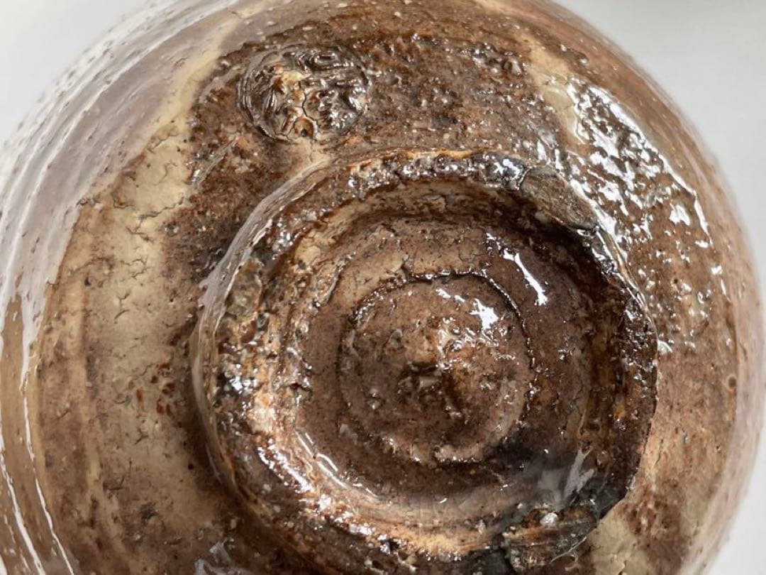 陶芸家 十二代 坂倉新兵衛 七十九翁 萩 茶碗 茶盌 萩焼 共箱 抹茶碗 最