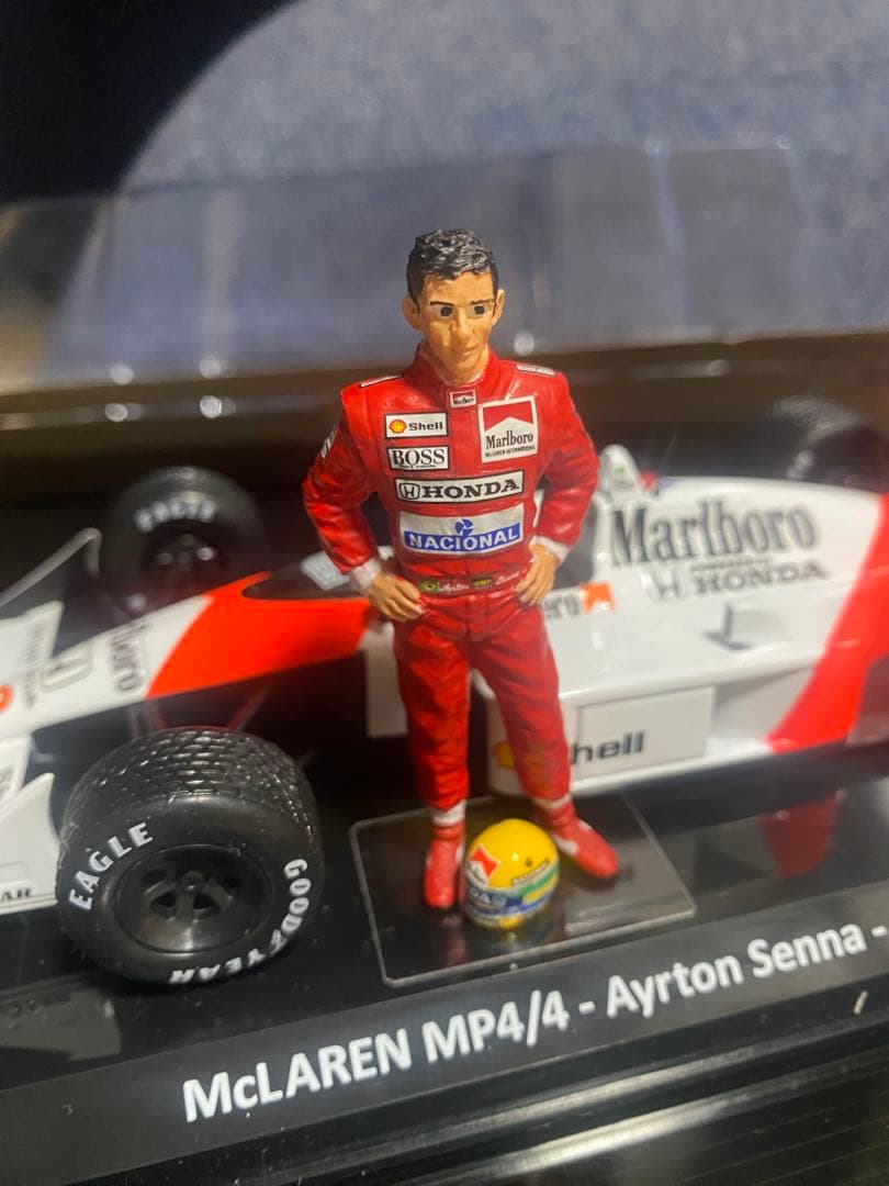 1/24 マクラーレンMP4/4ホンダ #12 アイルトンセナ モナコGP