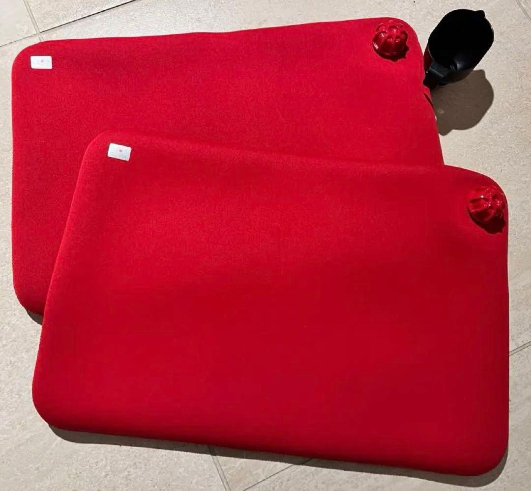 CLO’Z やわらか 湯たんぽ 座ぶとんタイプ 赤い湯たんぽ 穴なしタイプ Amazon.co.jp: やわらか 湯たんぽ 座ぶとんタイプ (穴なし/表レッド/裏