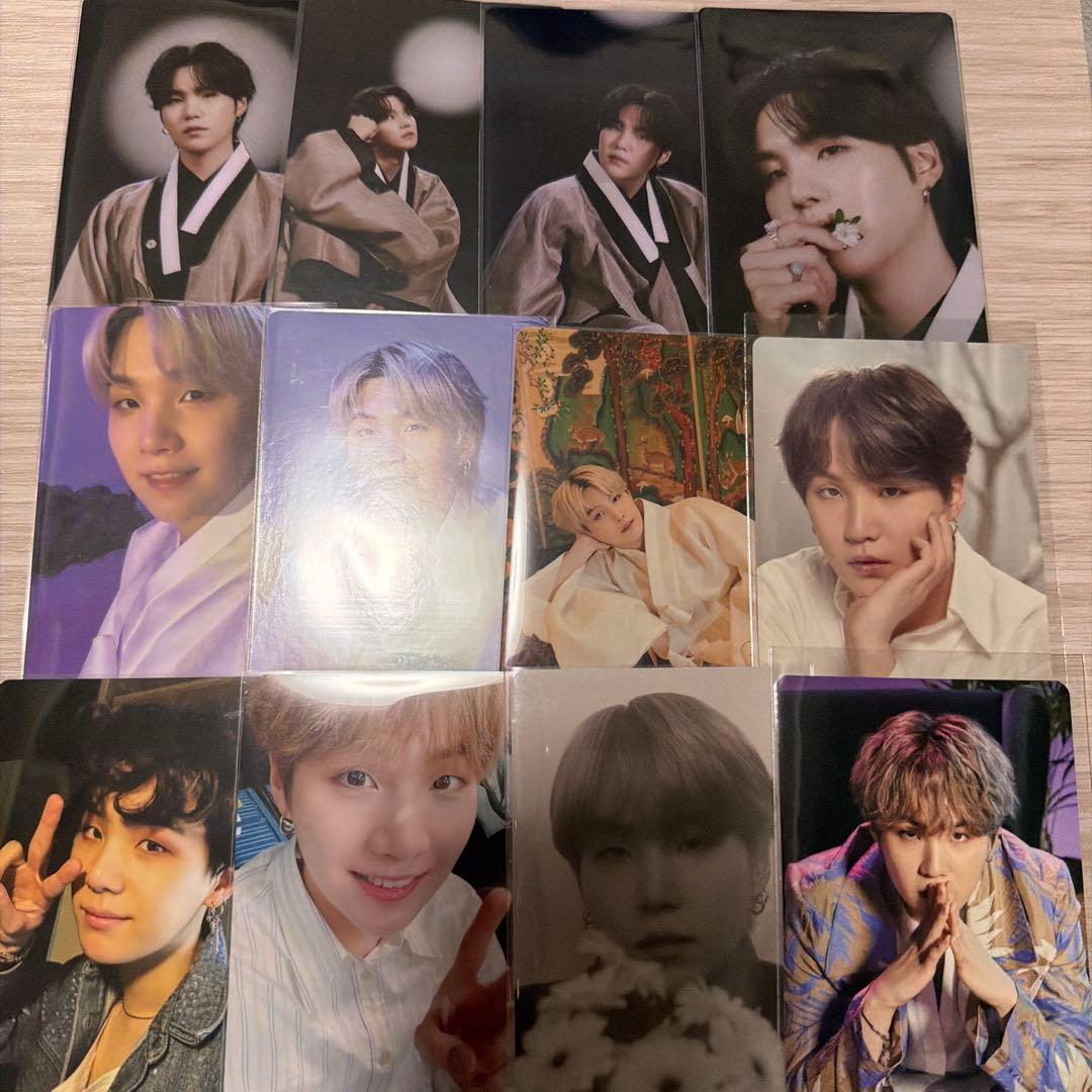 BTS SUGA ユンギ ミニフォト フォトカード12枚④ - メルカリ