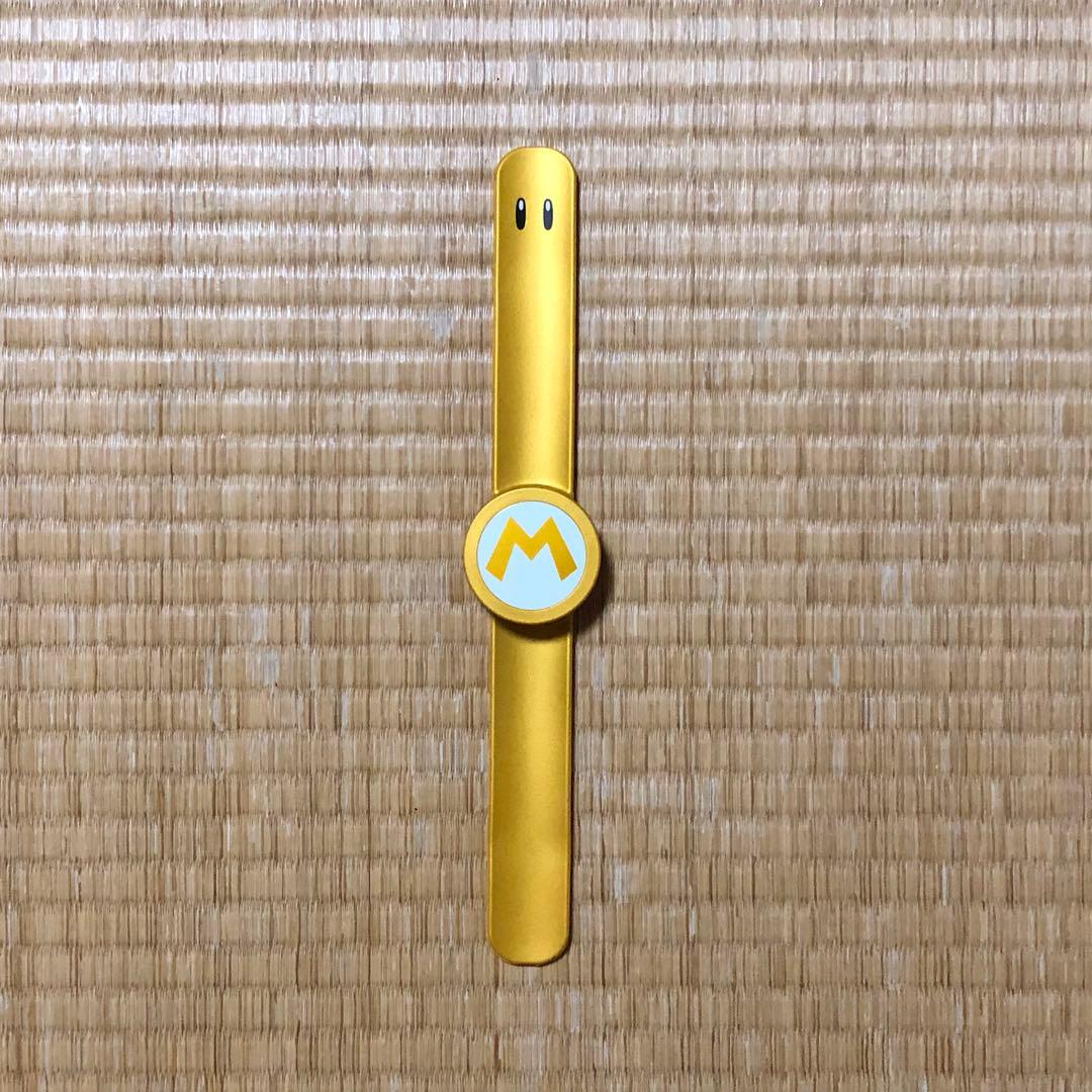 美品】USJ パワーアップバンド ゴールド マリオ 2周年記念 限定品