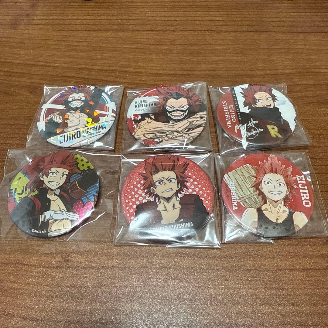 ヒロアカ 切島鋭児郎 缶バッジ - メルカリ