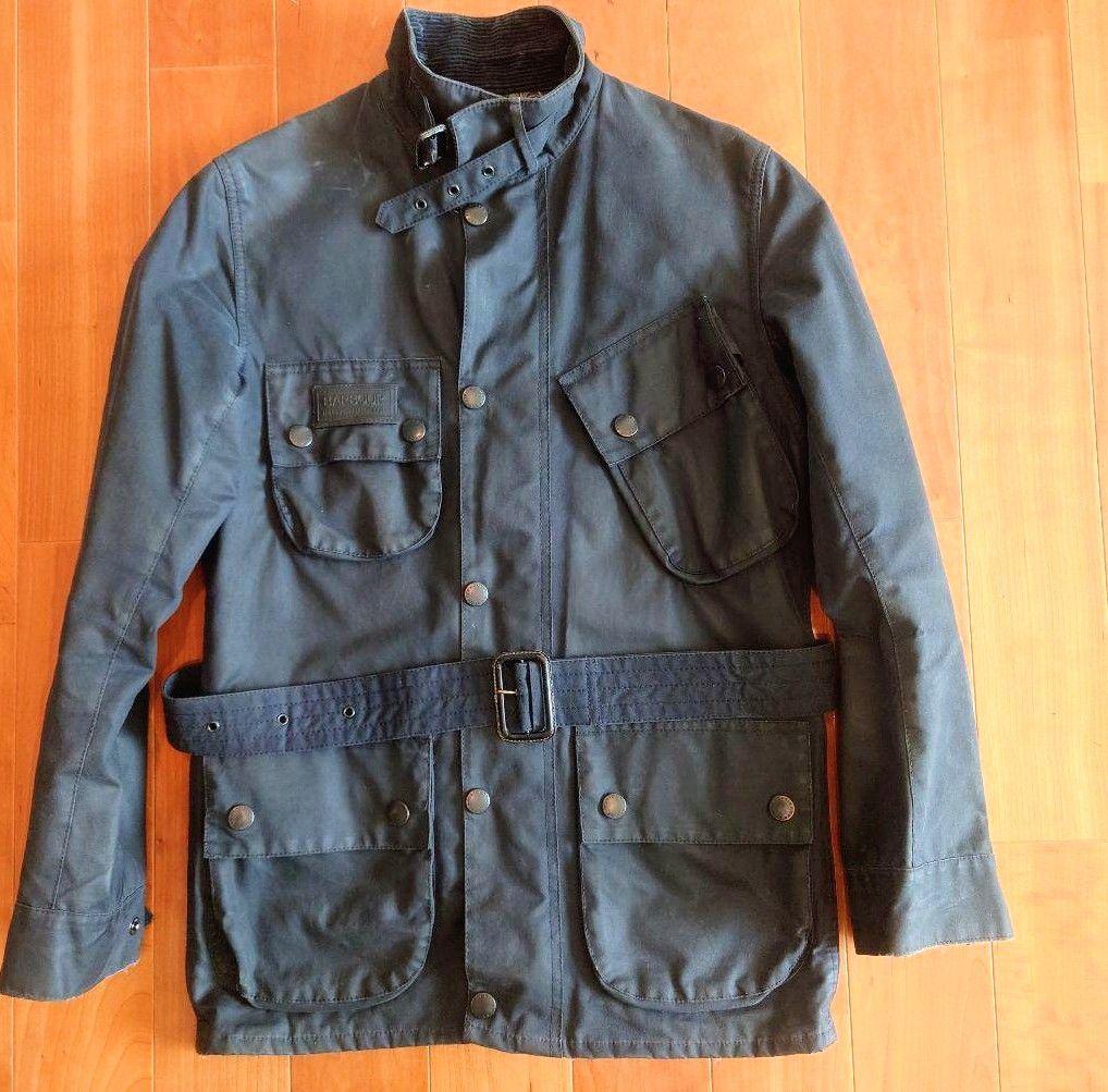 ハブアー　インターナショナル　Barbour　ビームスF別注　ネイビー 34