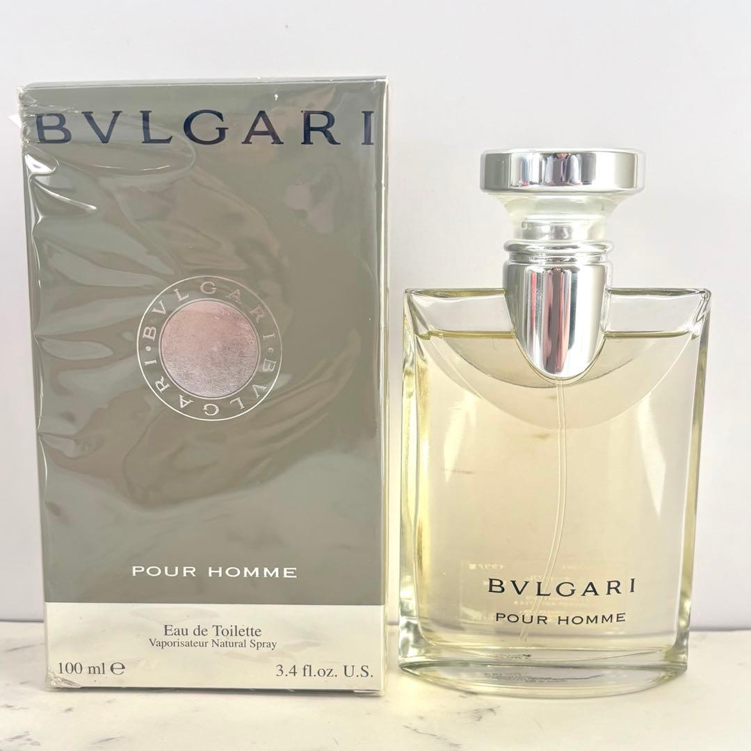 【検品のみ新品級/国内正規品】 ブルガリ プールオム オードトワレ 100mL