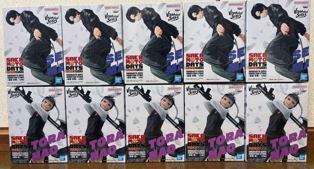 SAKAMOTO DAYS フィギュア 勢羽真冬 虎丸尚 サカモトデイズ 10体
