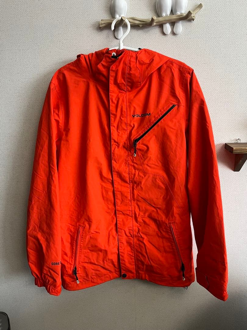 ボルコム、ゴアテックス、スノージャケット、オレンジ