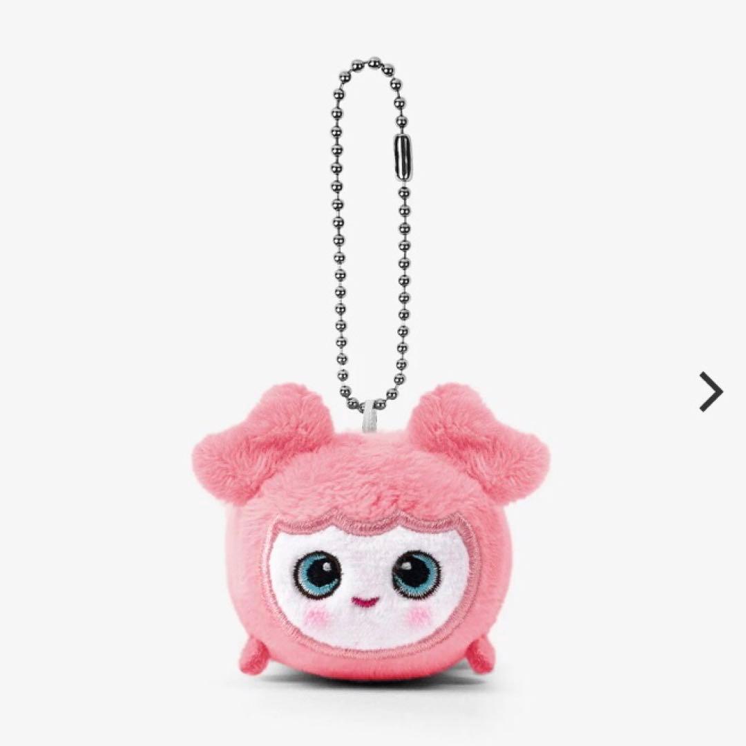 MISAMOミサモ ベイビーラブリー バッグチャーム モモ くっつきチャーム