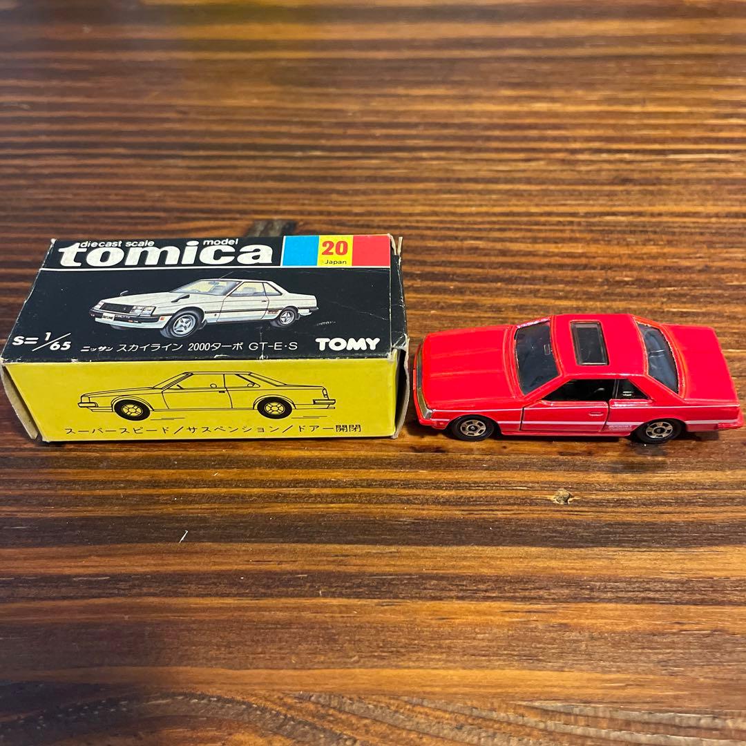 トミカ ニッサン スカイライン2000ターボ GT-E•S 黒箱20 - メルカリ