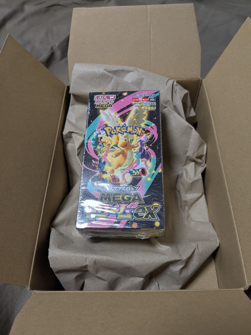 【新品未開封】 MEGAドリームex 1box ポケモンカード メガドリームex シュリンク付 新品未開封 1BOX mega