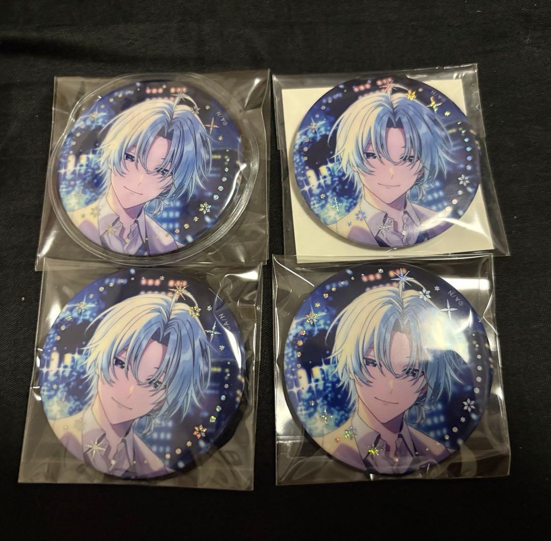 渚トラウト ウィンターデート 缶バッジ 4点 - メルカリ