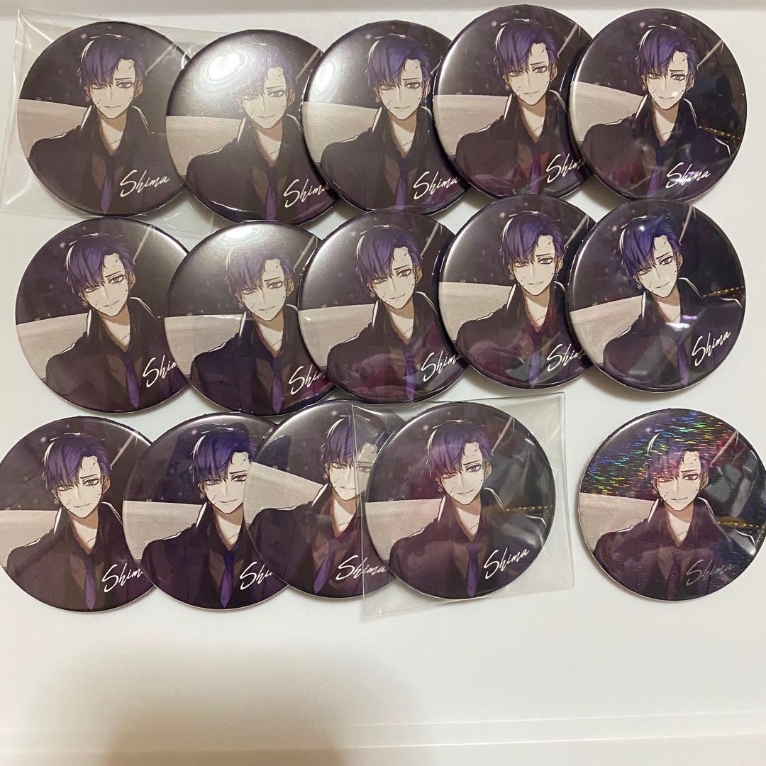 ブラナイ 缶バッジ志麻 缶バッチ しまさか ブラナイ 237個 最終値引き