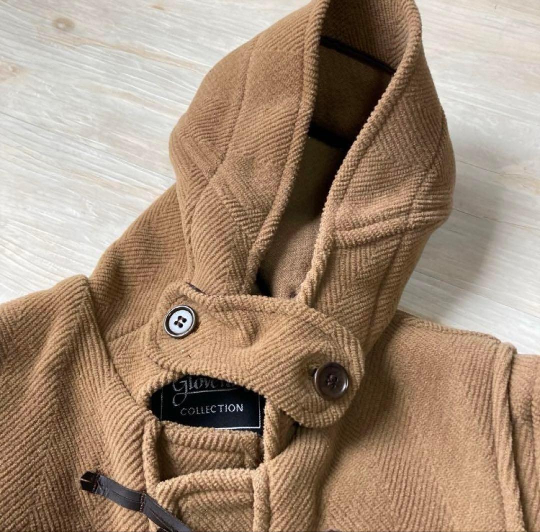 90s 美品 グローバーオール キングストン ダッフルコート キャメル