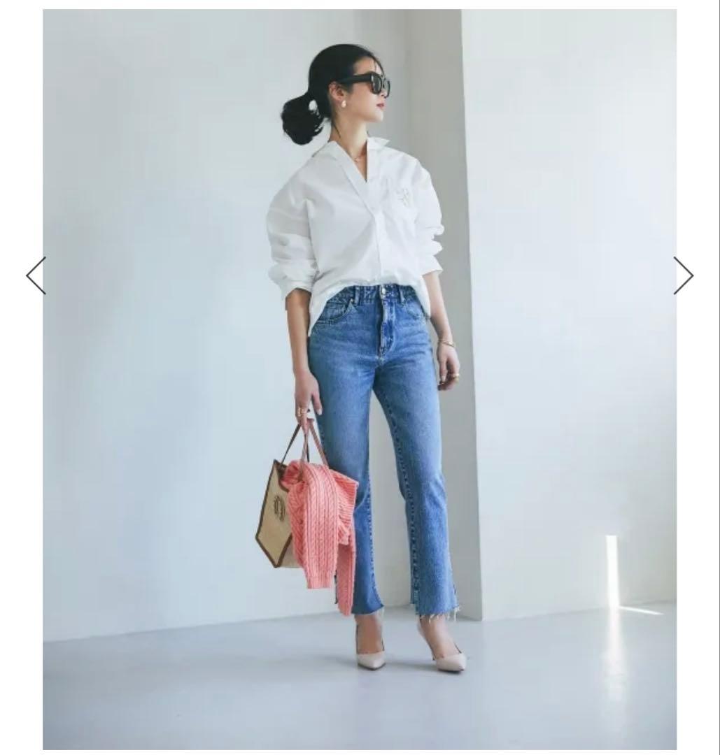 新品タグ付き:seventen by miho Kawahito デニムパンツ