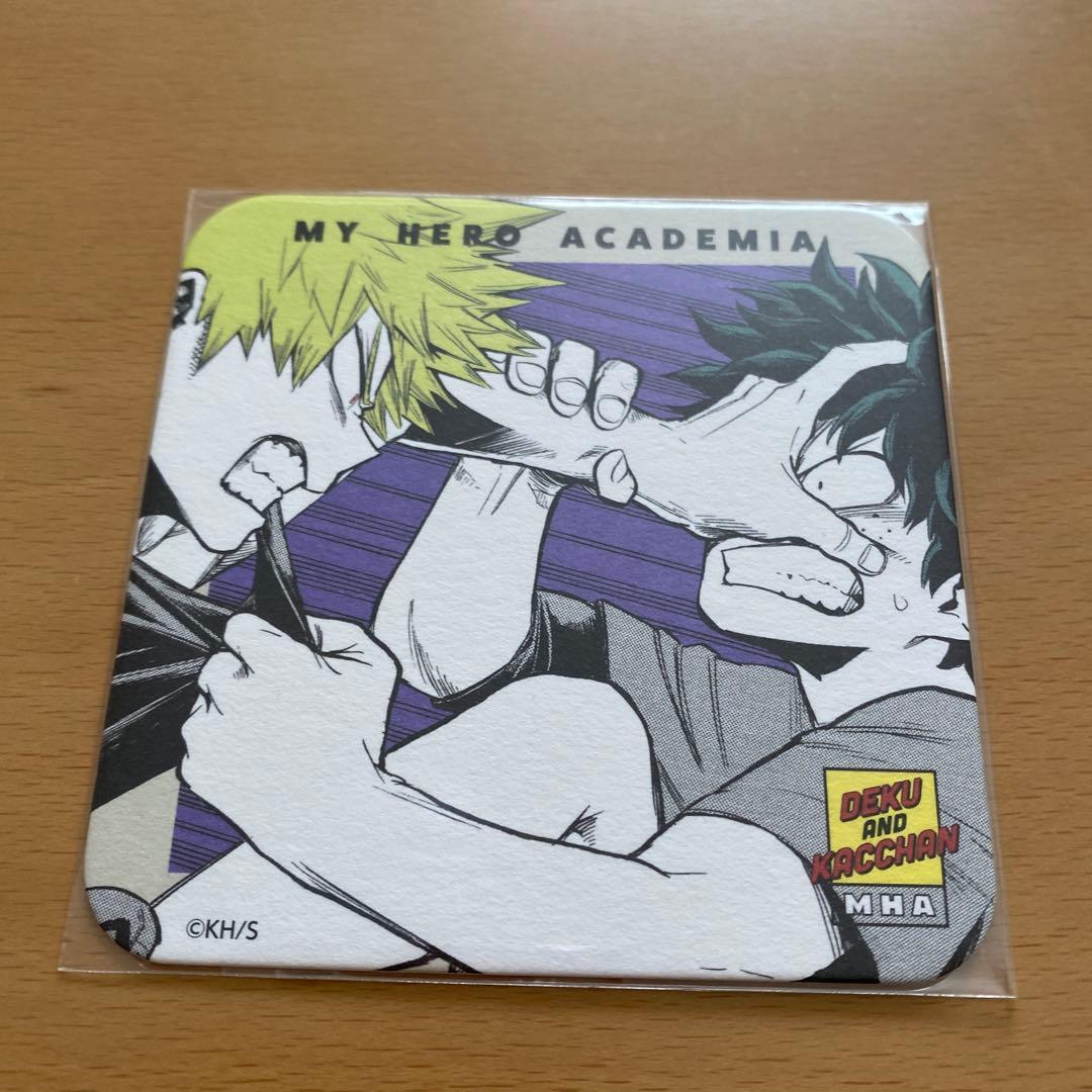 僕のヒーローアカデミア アートコースター 8点セット 爆豪 緑谷 - メルカリ