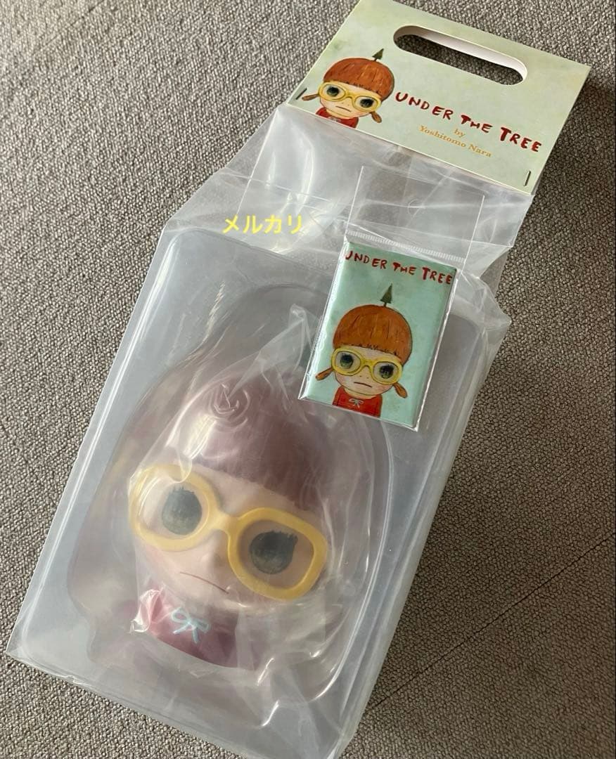 奈良美智 貯金箱 Under the Tree ソフビ フィギュア