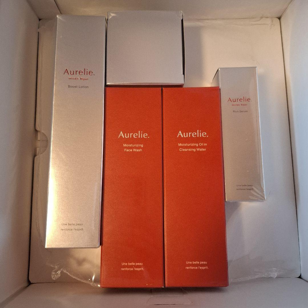 ☆新品未使用☆ Aurelie プレミアムエイジング集中ケア 5点セット
