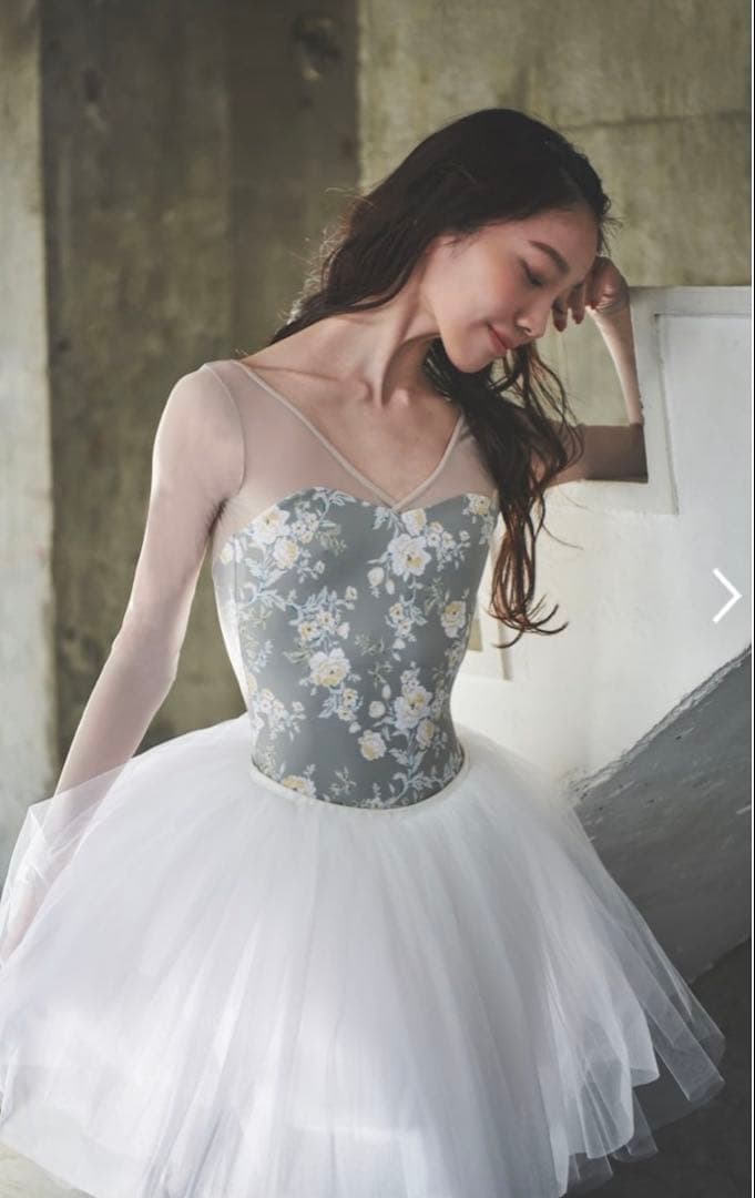 バレエ stina type V Grace rose sage S