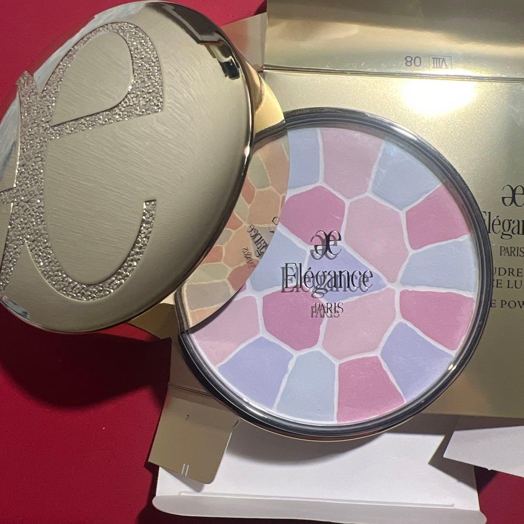 Elegance プレストパウダー VIII フェースパウダー27g箱付き