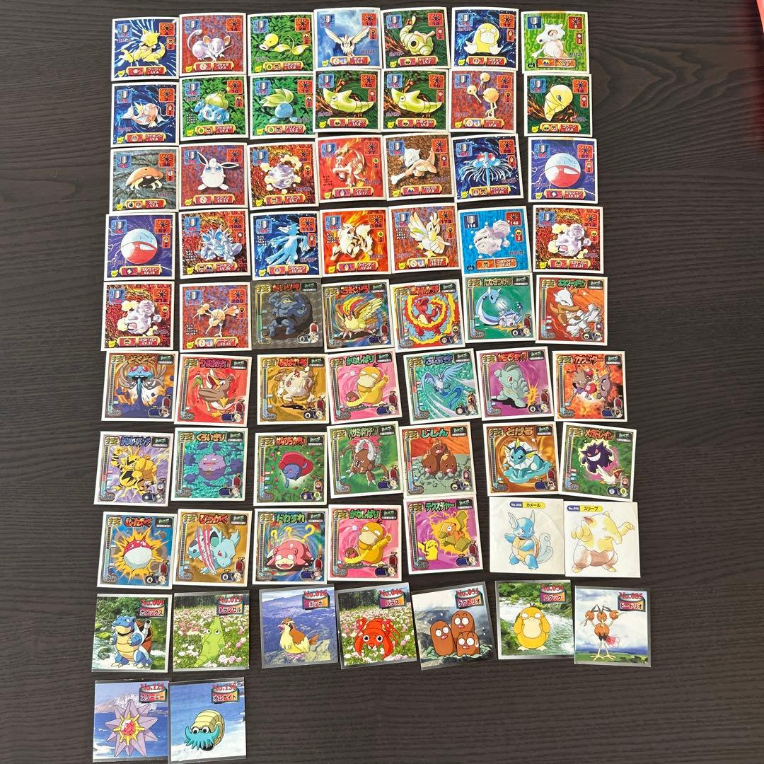 最強シール烈伝ポケモンシールポケットモンスター最 強シール列伝