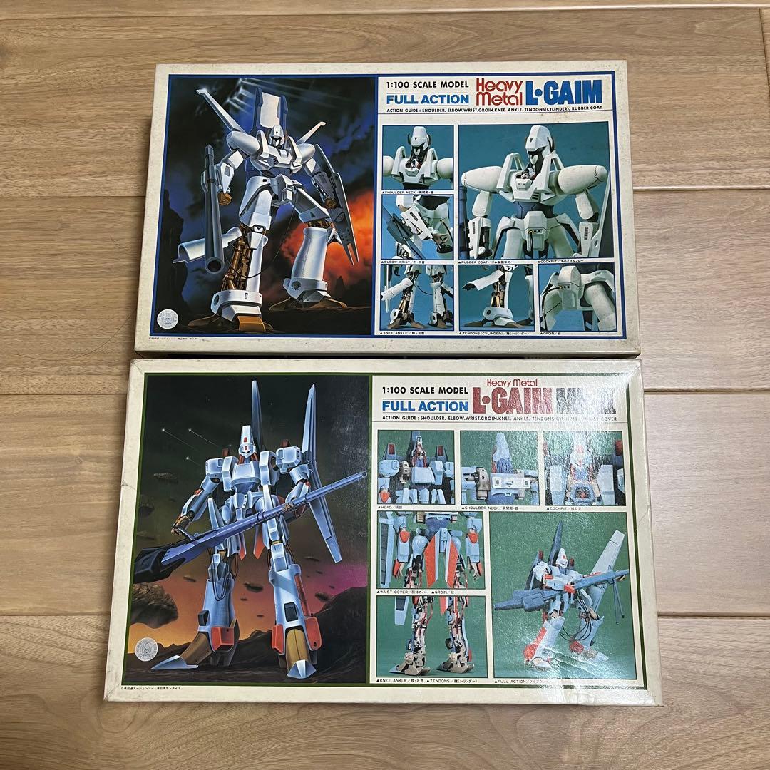 【未組立て】重戦機エルガイム フルアクション エルガイム Mk-2 2点セット