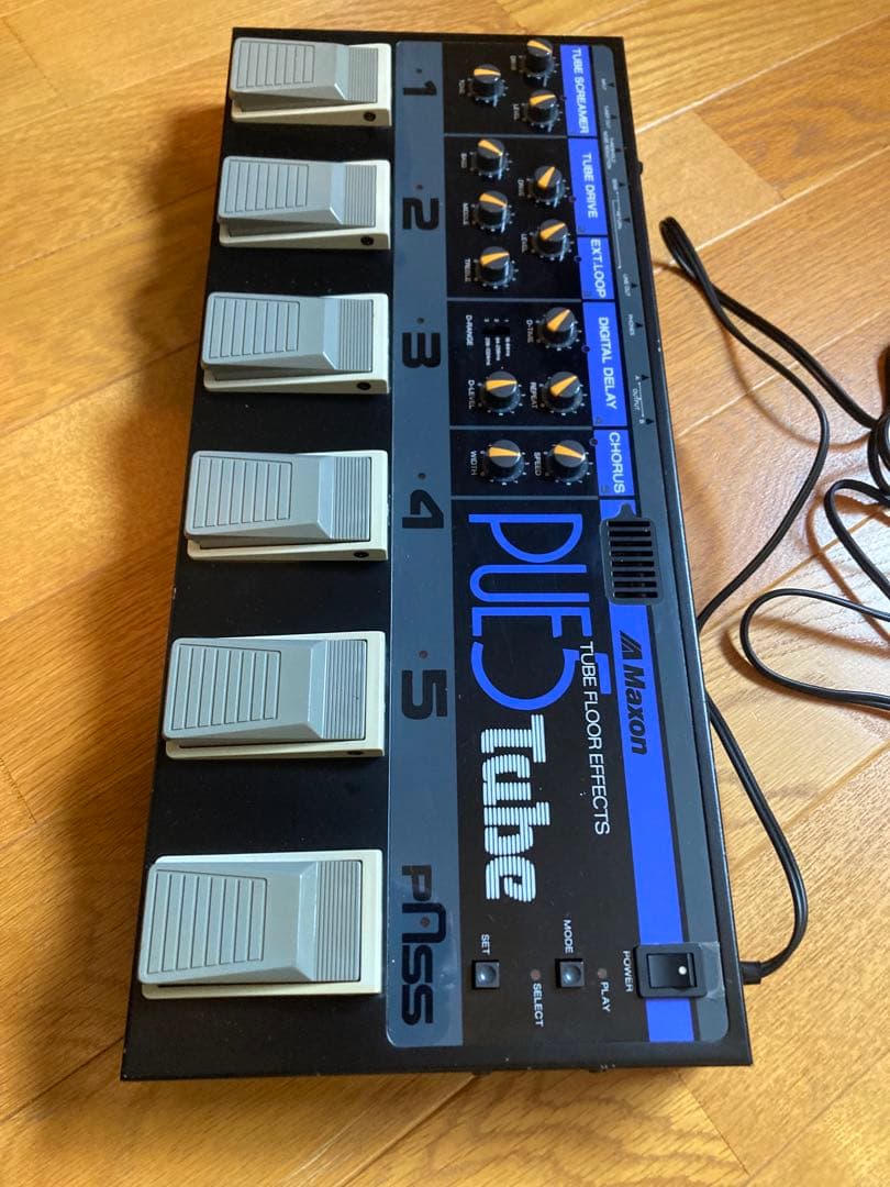 希少 完動品】Maxon PUE5 Tube ビンテージ マルチエフェクター - メルカリ