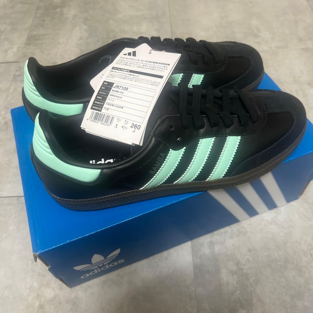 k*4様 ⭐︎adidas SAMBA OG ブラック/ミント 26.0cm⭐︎