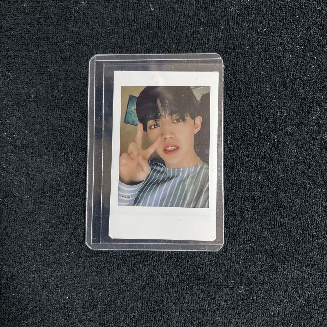 SEVENTEEN 沖縄　チェキ　エスクプス SEVENTEEN エスクプス タレントカード3枚、写真、キーホルダーセット