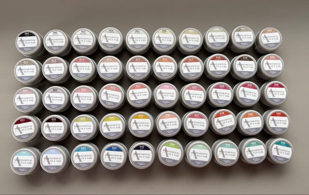 【Ann Professional】カラージェル150色＋クリアジェル