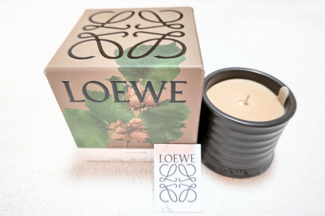 LOEWE　キャンドル　ローストへーゼルナッツ　新品　ロエベ　アロマ