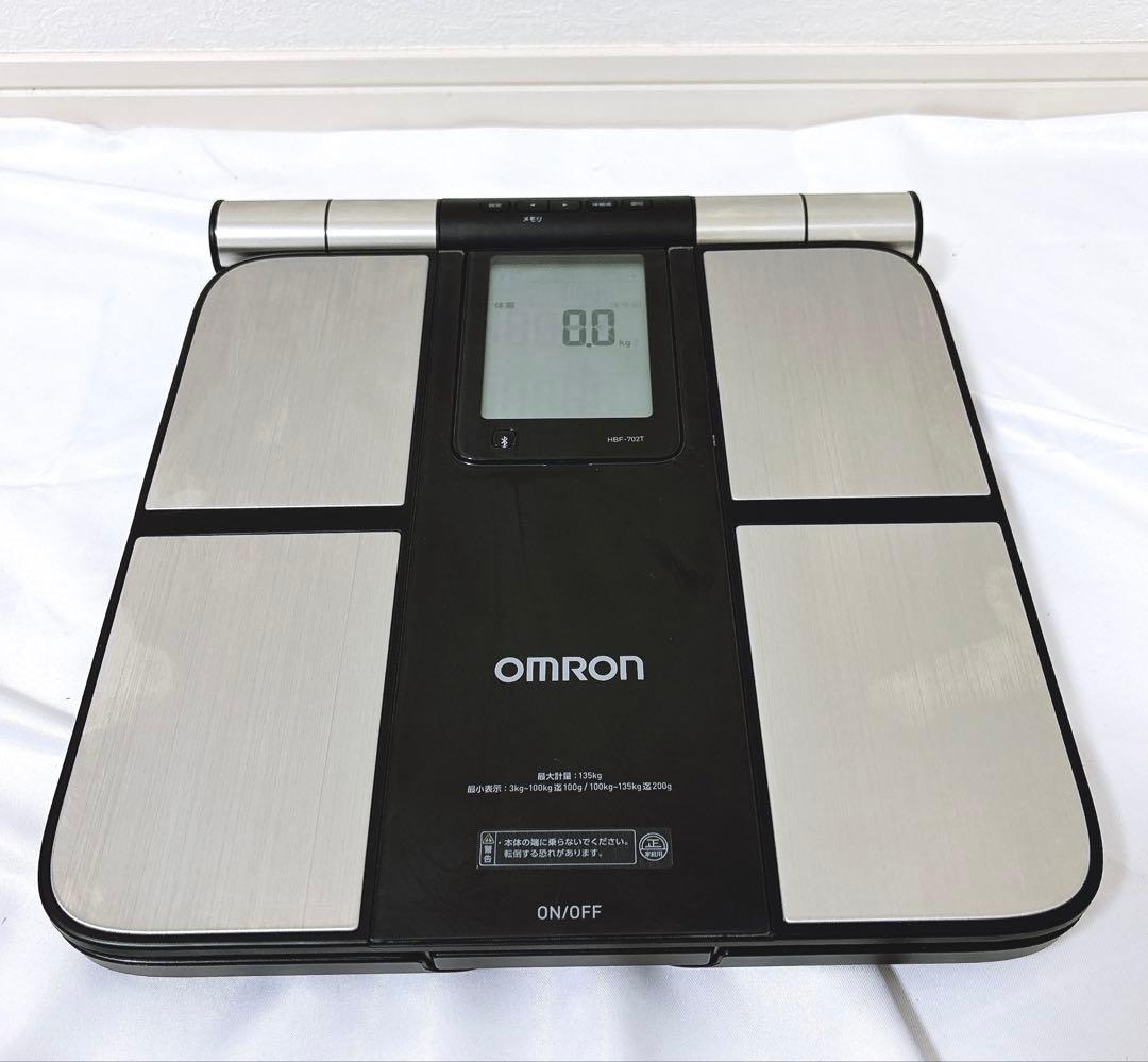 【良品】OMRON 体脂肪計　体組成計　HBF-702T カラダスキャン 体重体組成計 HBF-702T｜の通販はソフマップ[sofmap]