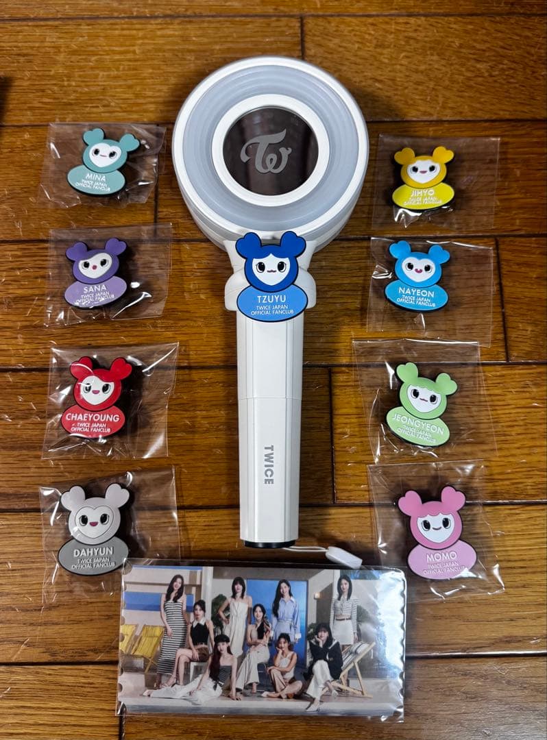 TWICEペンライトCDNDYBONG∞ ＆ペンライトデコレーションリング