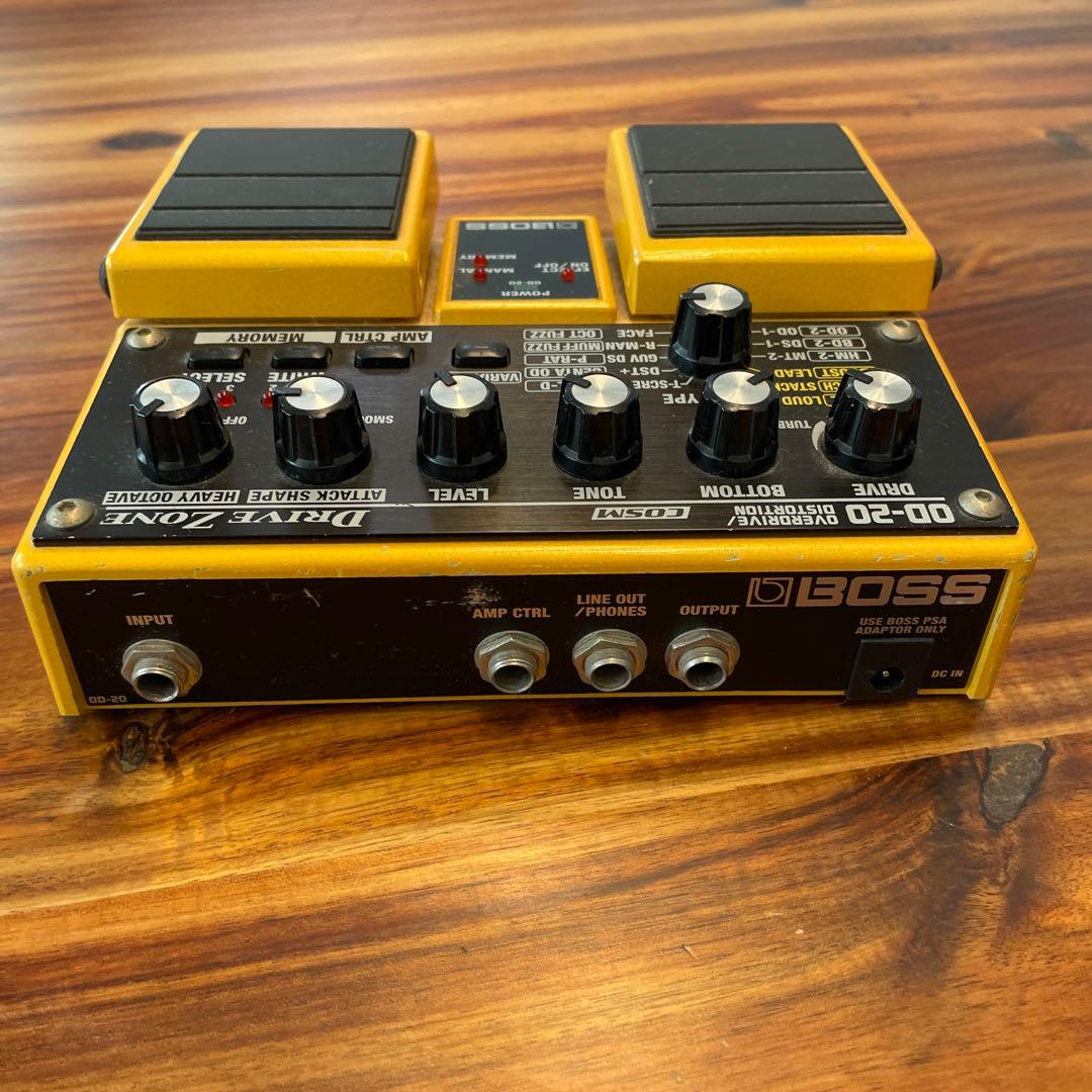 BOSS OD-20 オーバードライブ/ディストーション - メルカリ