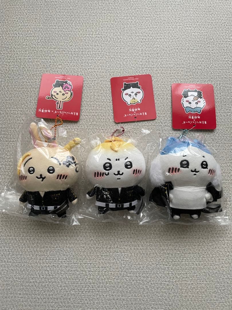 ちいかわ　東京リベンジャーズ　マスコット　3体セット