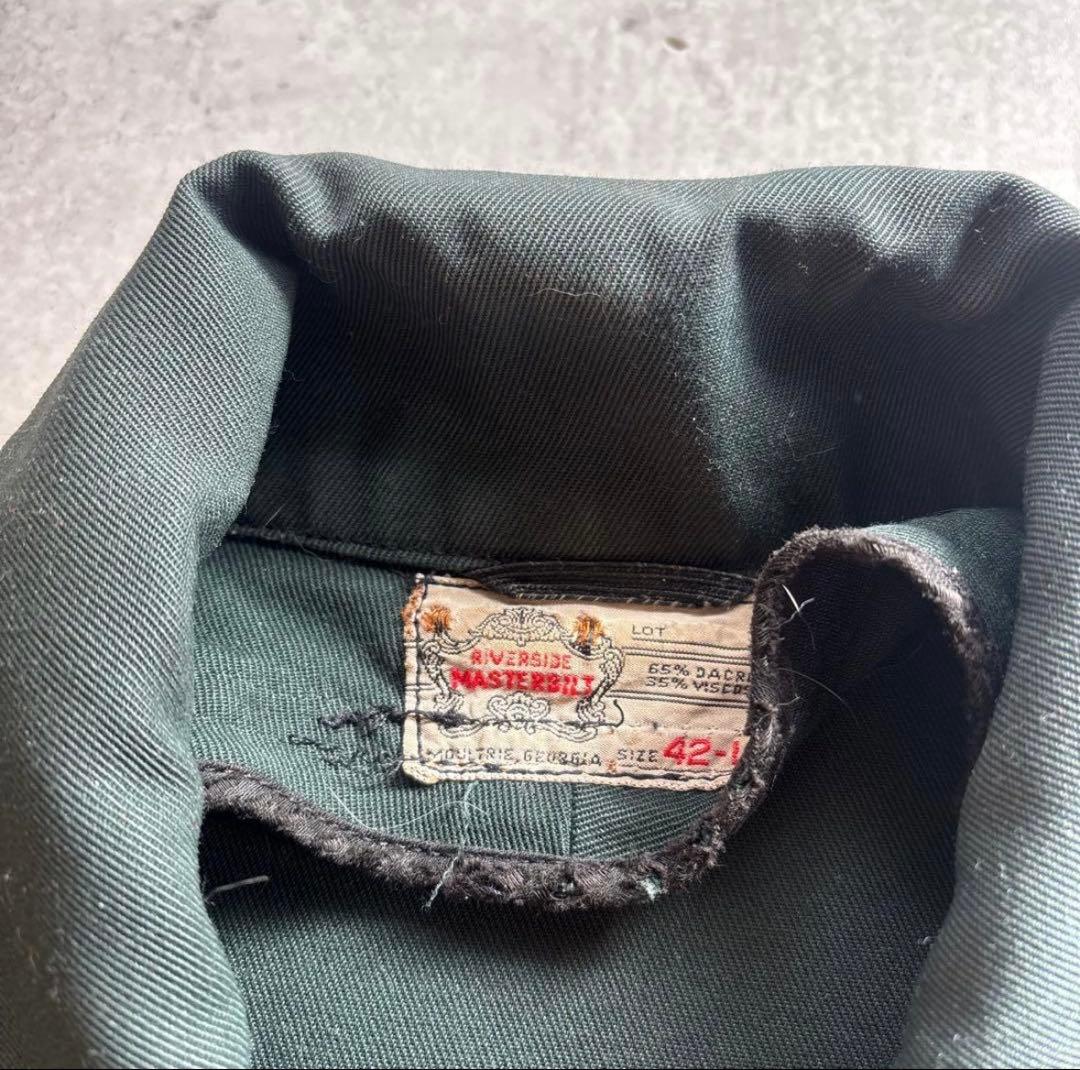 k*b様 ウィップコードジャケット 50s コットン ギャバジン ブルゾン