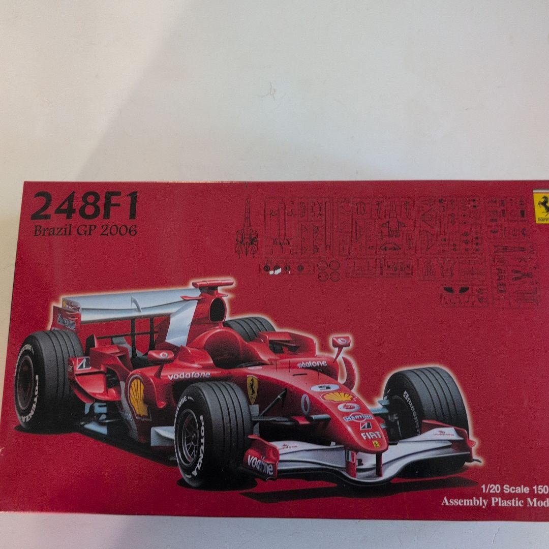 フジミ　1/20フェラーリ248F1 別売りエッチングパーツ、デカール付