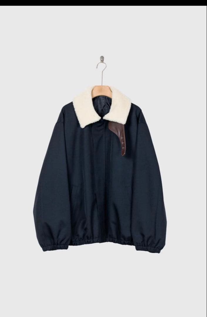 ssstein MOUTON COLLAR PADDED JACKET Sサイズ ssstein Mouton Collar Padded Jacket – unexpected store