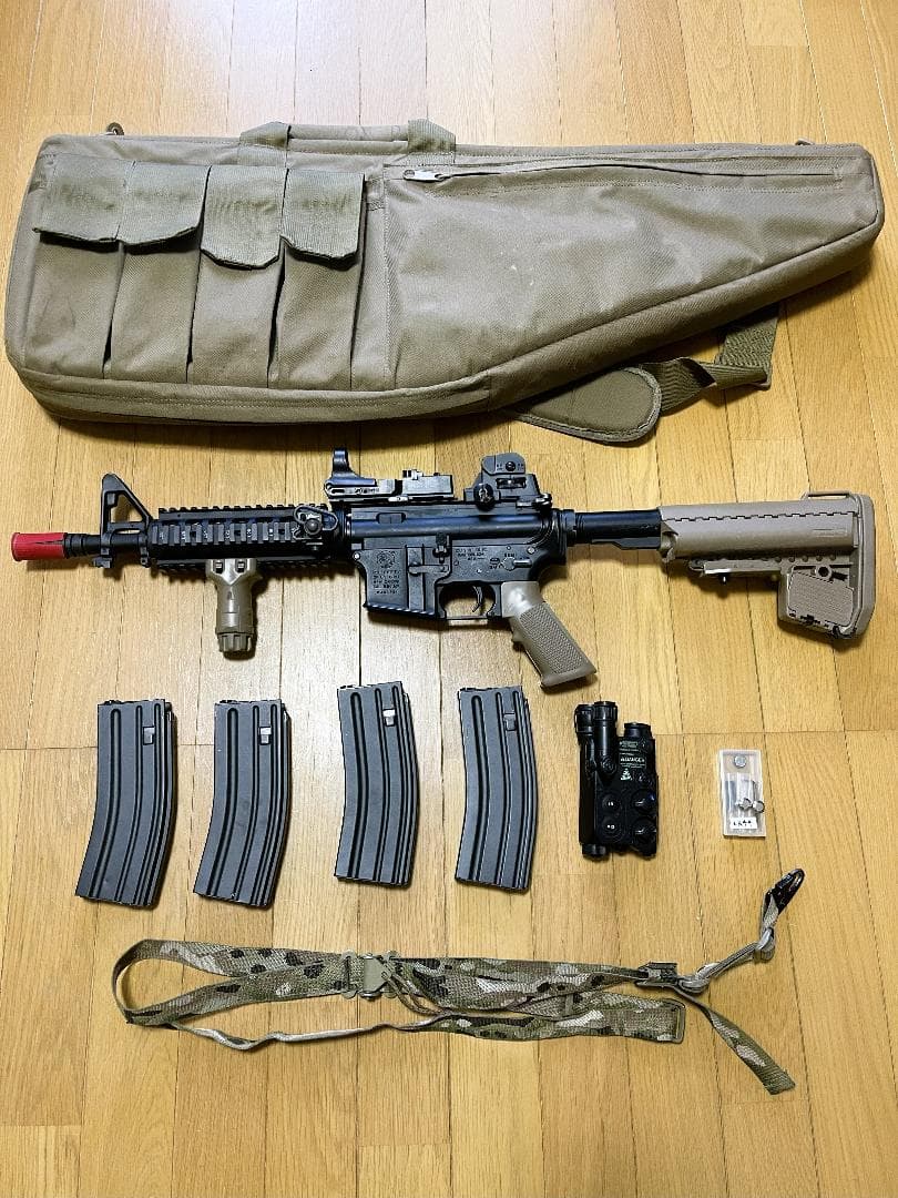 【中古】東京マルイ M4 CQB-R　フラット・ダークアース