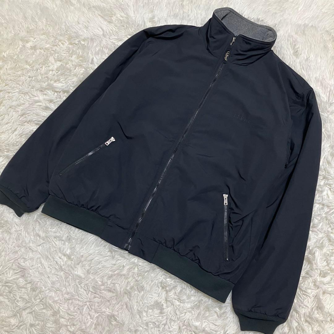 L.L.Bean Warm Up Jacket エルエルビーン ブラック L