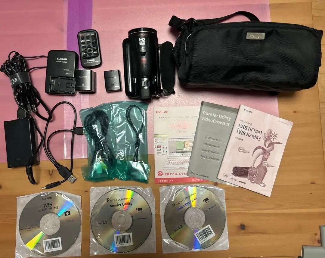 販*！様 Canon HDビデオカメラ　iVIS HF M43