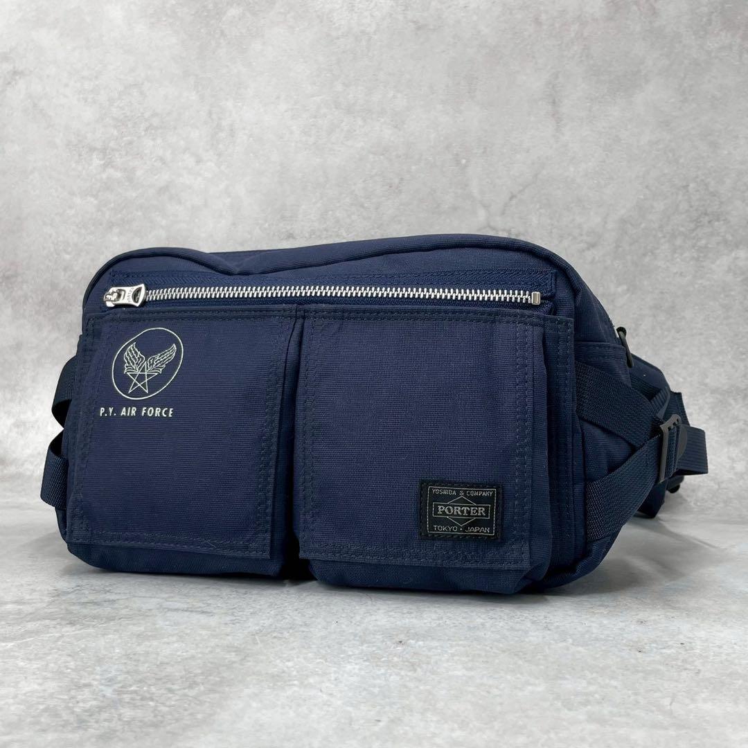 未使用級◎ポーター　吉田カバン　フライングエース　ボディバッグ　エアフォース