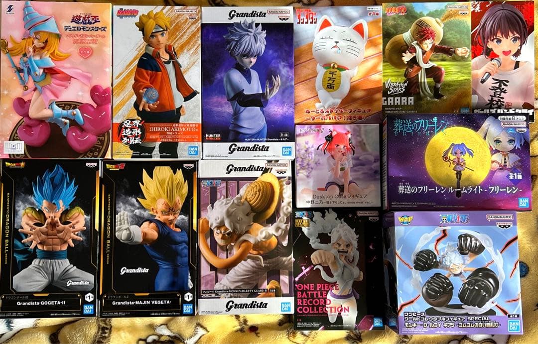人気アニメ　フィギュア　13種類　13セット