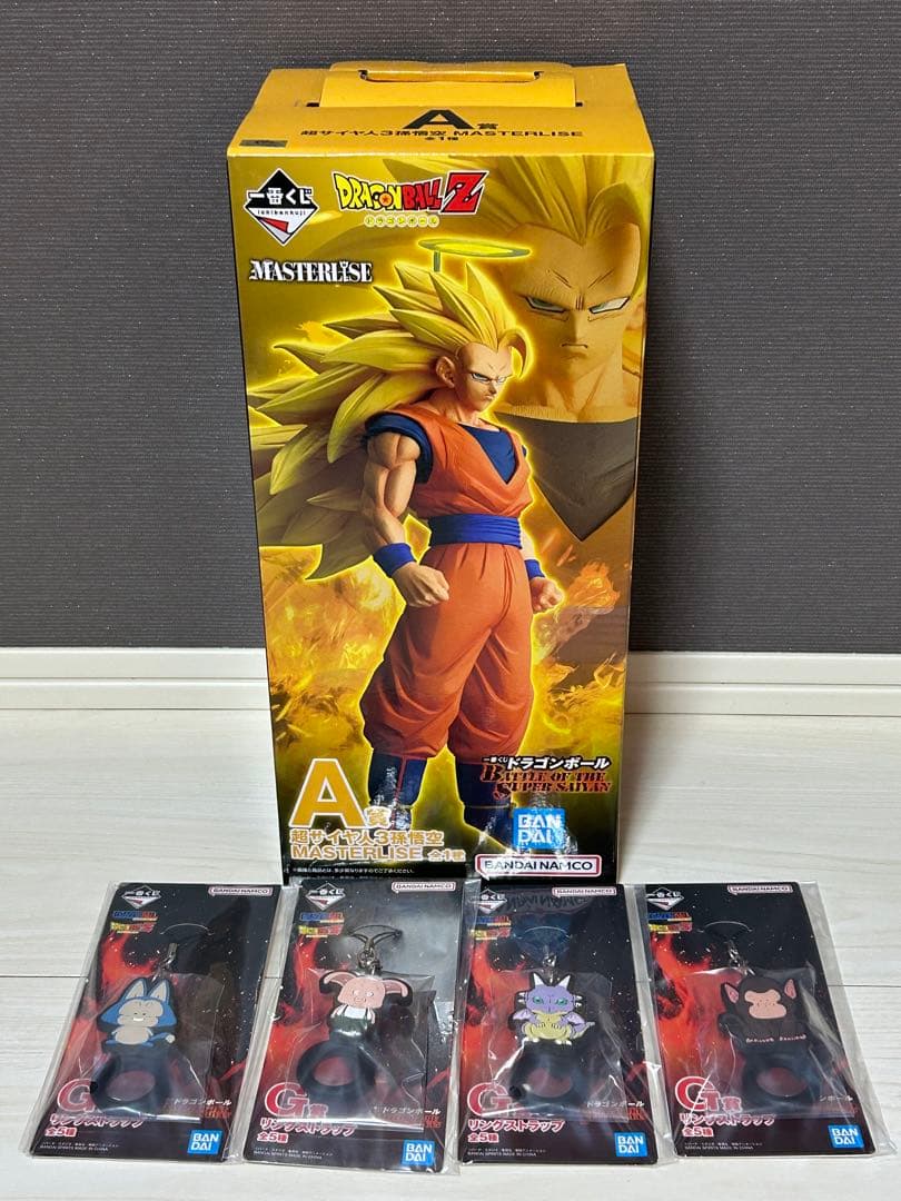 ドラゴンボール　一番くじ　A賞　超サイヤ人3孫悟空　フィギュア　G賞4種