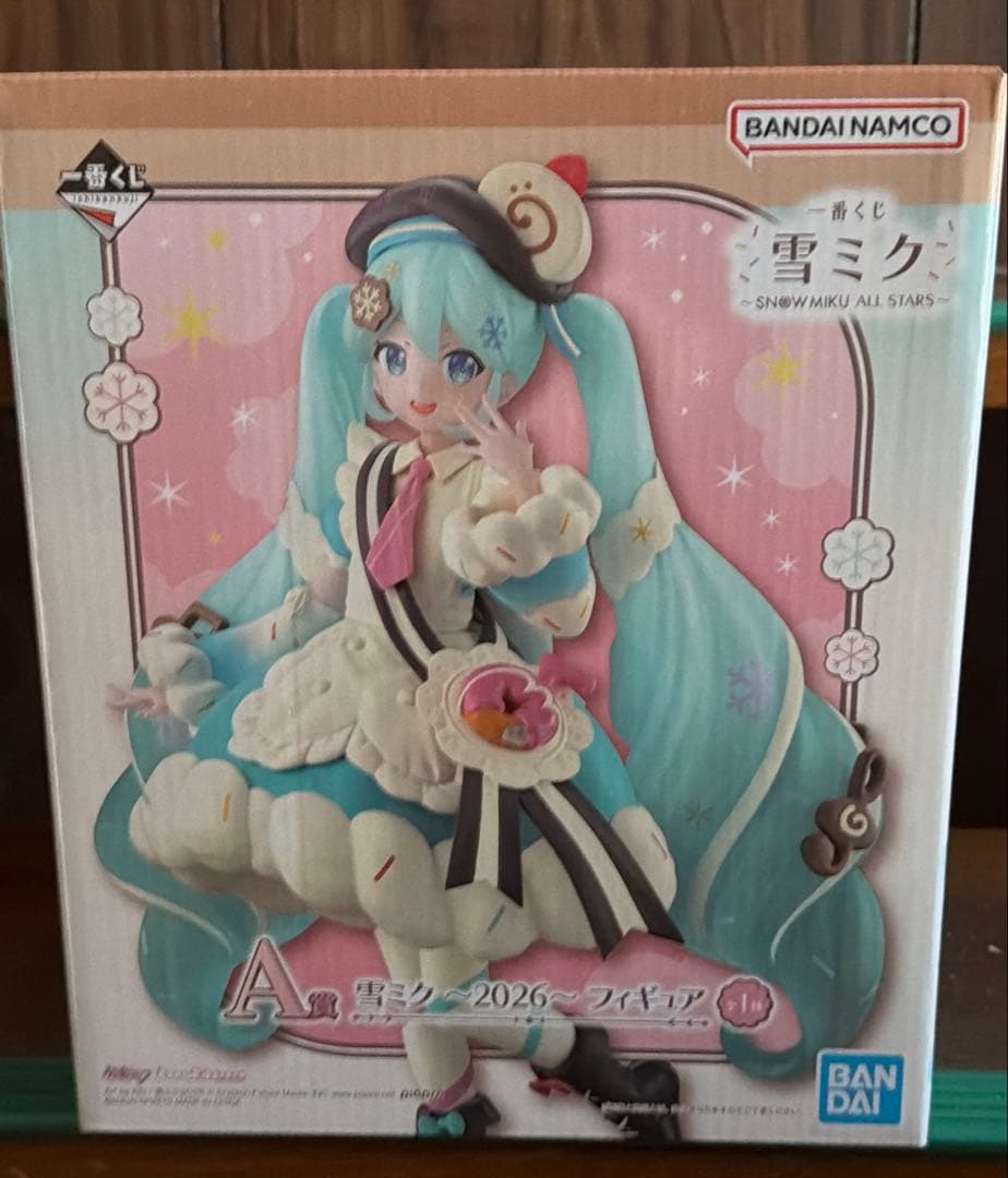【新品】雪ミク　一番くじ　～2026～ フィギュア 初音ミク A賞