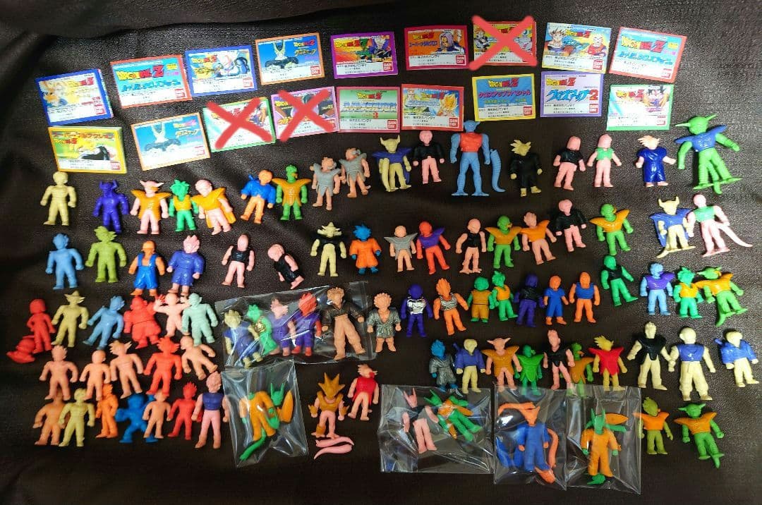 ドラゴンボール クロスアップ 約90体近く(素体その他含む)とミニブックセット