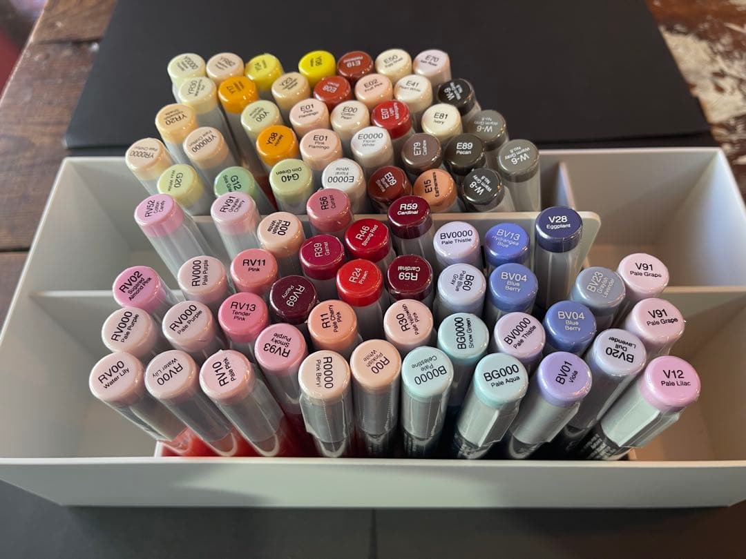 【未使用】コピックインク（Copic ink）76本まとめ売り