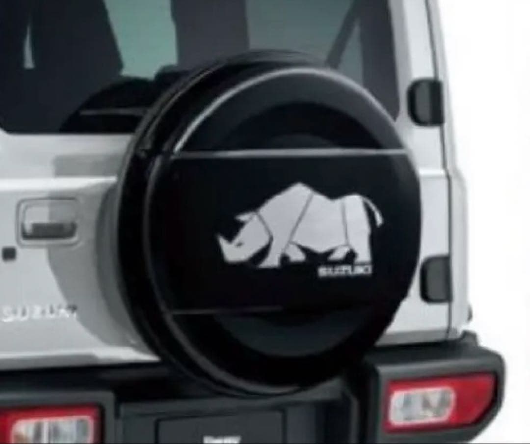 SUZUKI ジムニー　シエラ　ノマド　タイヤカバー純正　他オマケ付き ジムニー (31T)スペアタイヤカバー(サイ)「スズキ純正用品」 ジムニー