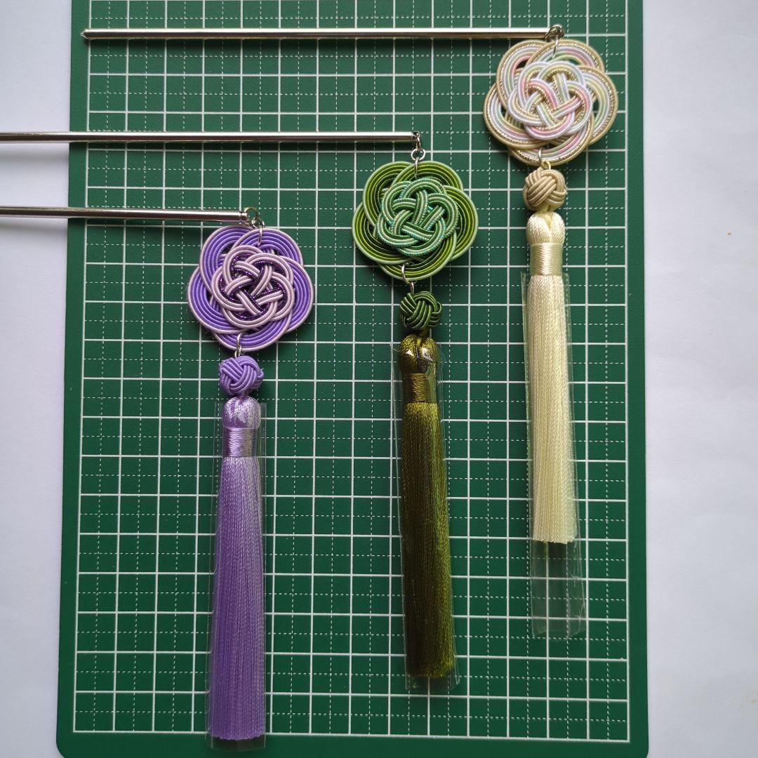 《ゆあ》水引ピアス(イヤリング)水引かんざしハンドメイド水引アクセサリー