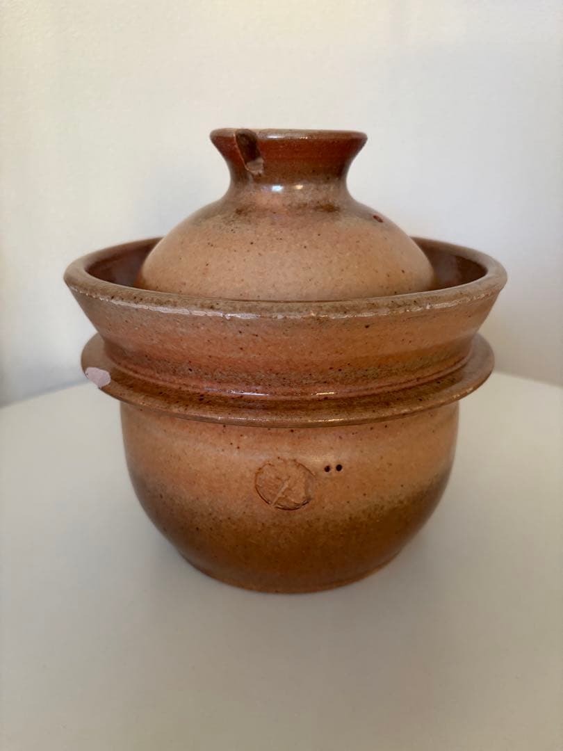 山の工房村　半睡窯謹製 飯炊釜（2合）